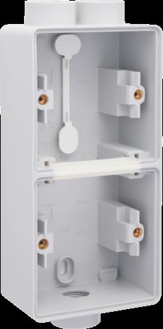 BOÎTE EN SAILLIE VERT.